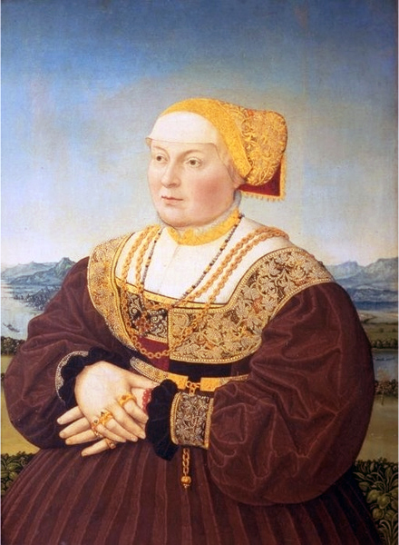 Portrait of Anne von Glauburg, born Knoblauch